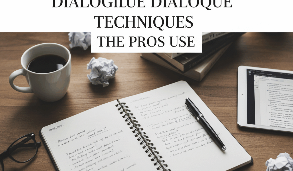 Mastering Dialogue – Techniques the Pros Use