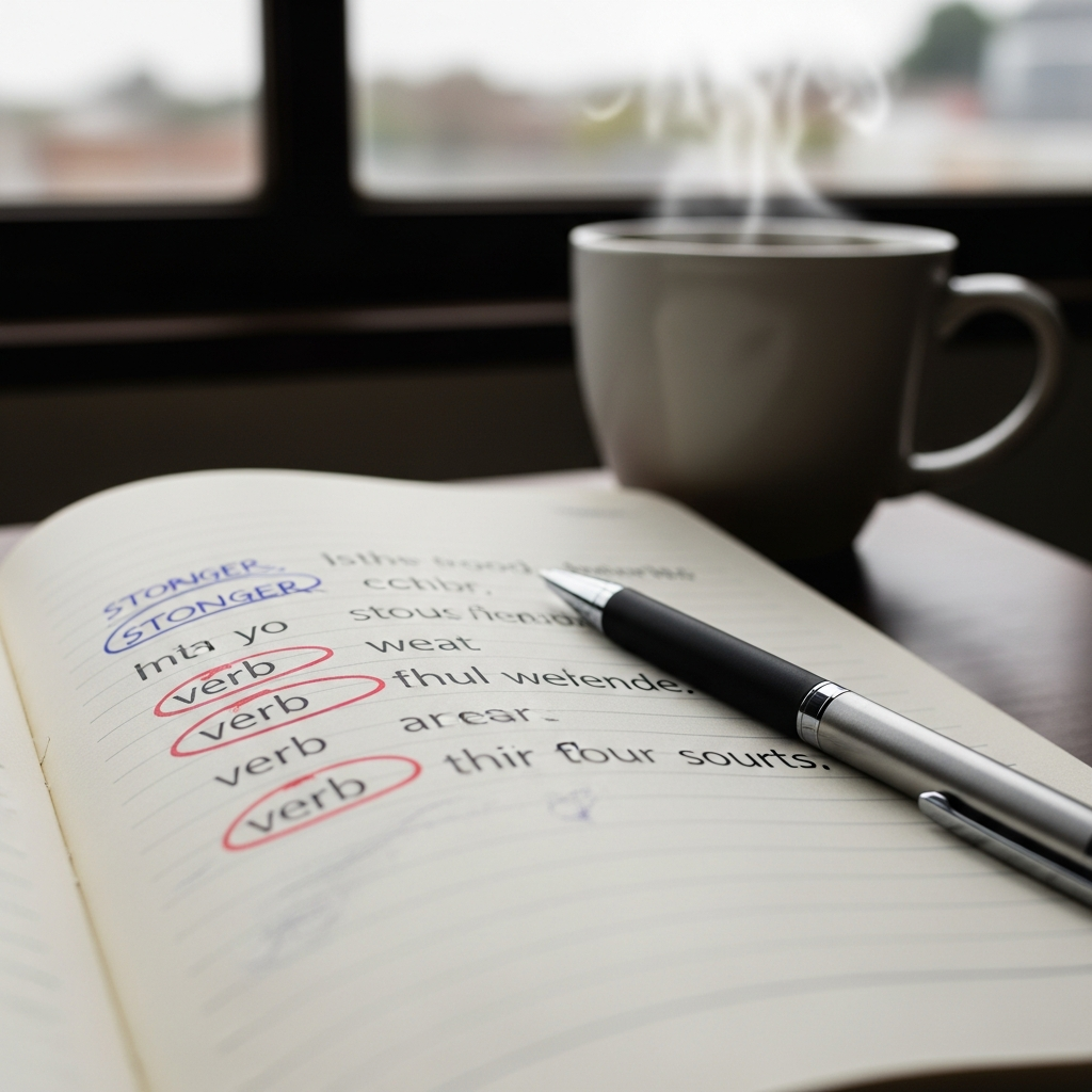 Strengthen Your Writing by Fixing One Thing: Your Verbs