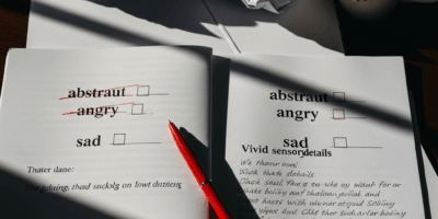 How to Fix Telling Instead of Showing in Your Novel