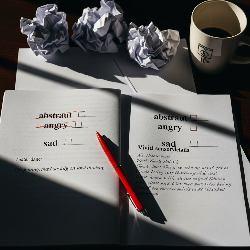 How to Fix Telling Instead of Showing in Your Novel